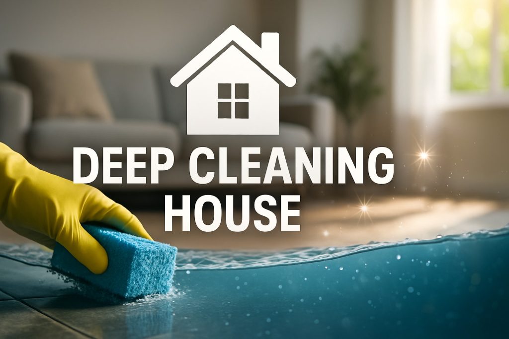 Deep Cleaning House Guide: Expert Tips for a Spotless Home Cleaning.