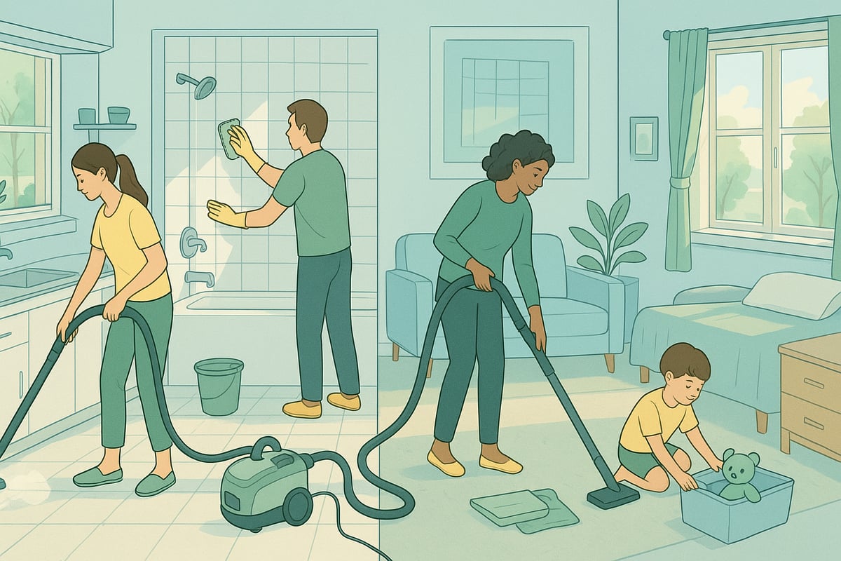 Step-by-Step Home Deep Cleaning Process: Room-by-Room Guide