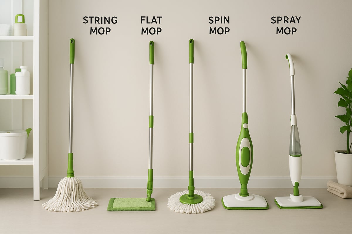 Understanding Modern Mop Types in 2025